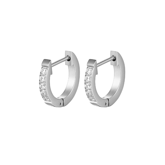 Earrings - Lustre Line Collection Hoops