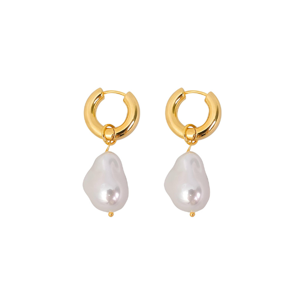 Earrings - Chunky Pearl Drops