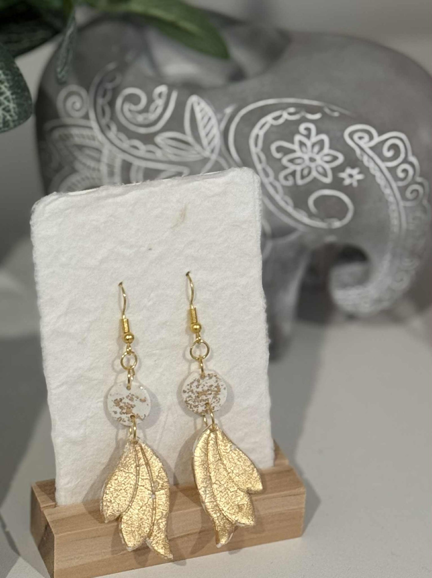 Wings for Mel - Gold flake