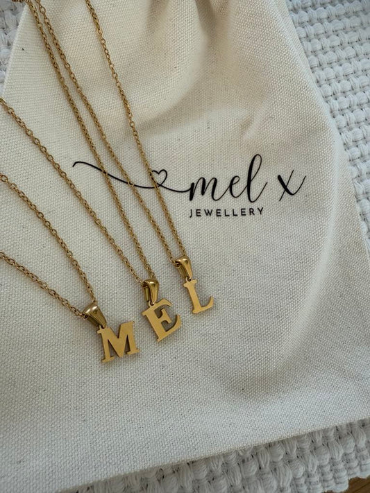 Initial Charm Necklace