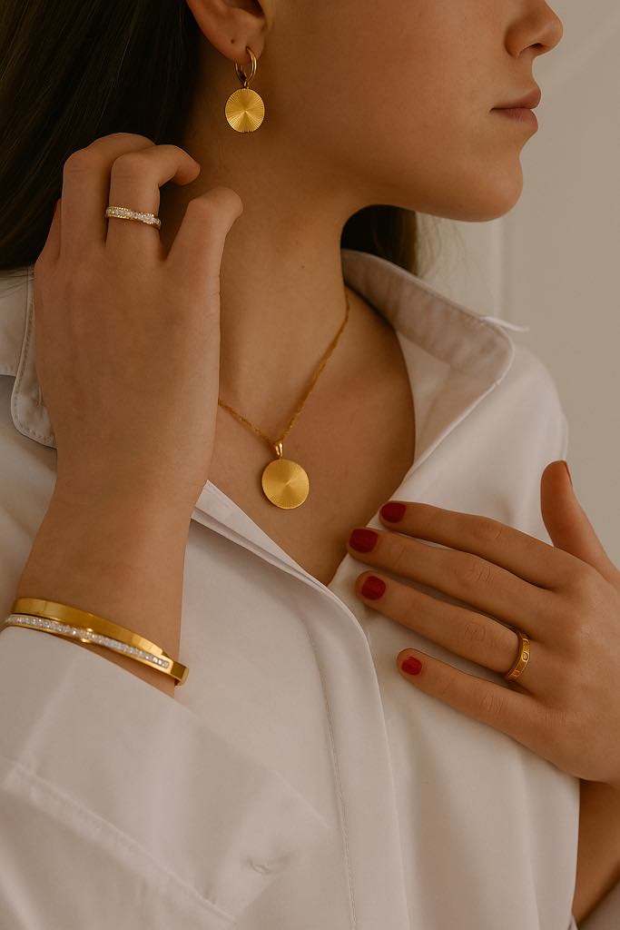 Earrings - Golden Sol Collection